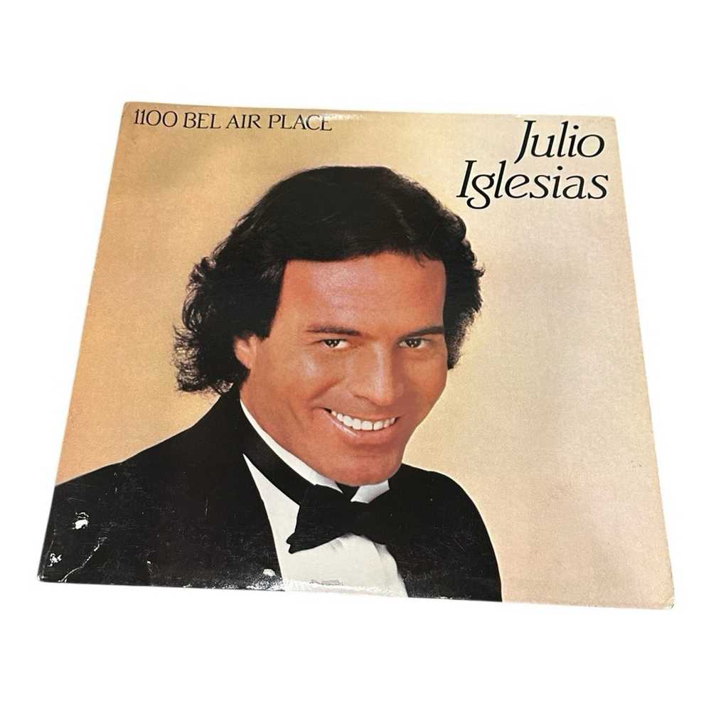 Julio Inglesias 1100 Bel Air Place LP Vinyl Columbia